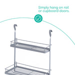 Kitchen Hanging Rack- Grey