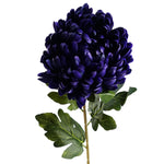 Pack Of 6 X 75cm Extra Large Reflex Chrysanthemum - Purple