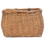 Wicker Heritage Pot Bellied Bicycle Basket