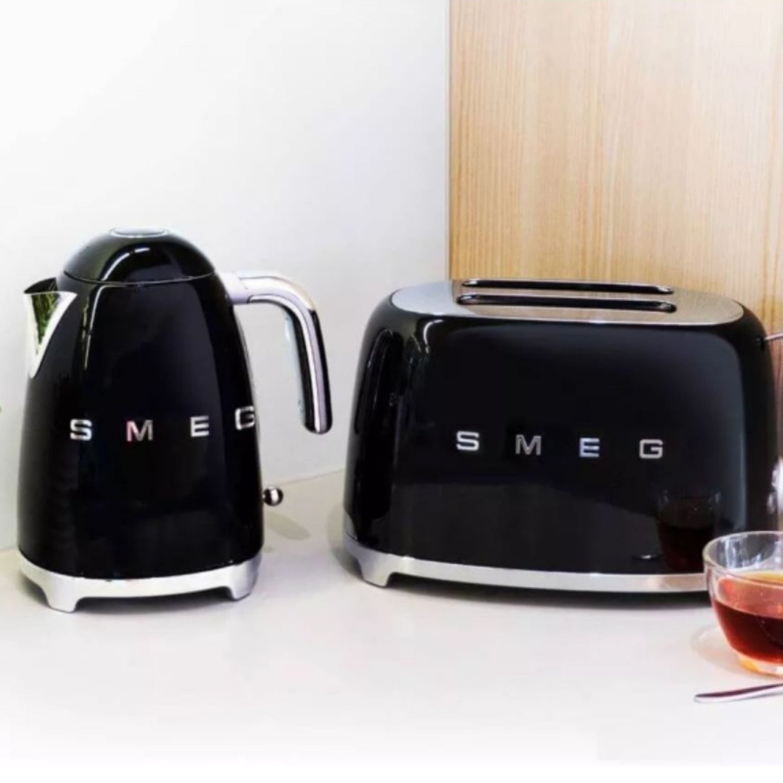 Bundle Set Klf03 Kettle & Tsf01 2 Slice Toaster | Black