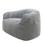 Cora Fine Cord Xl Bean Bag Sofa | Charcoal