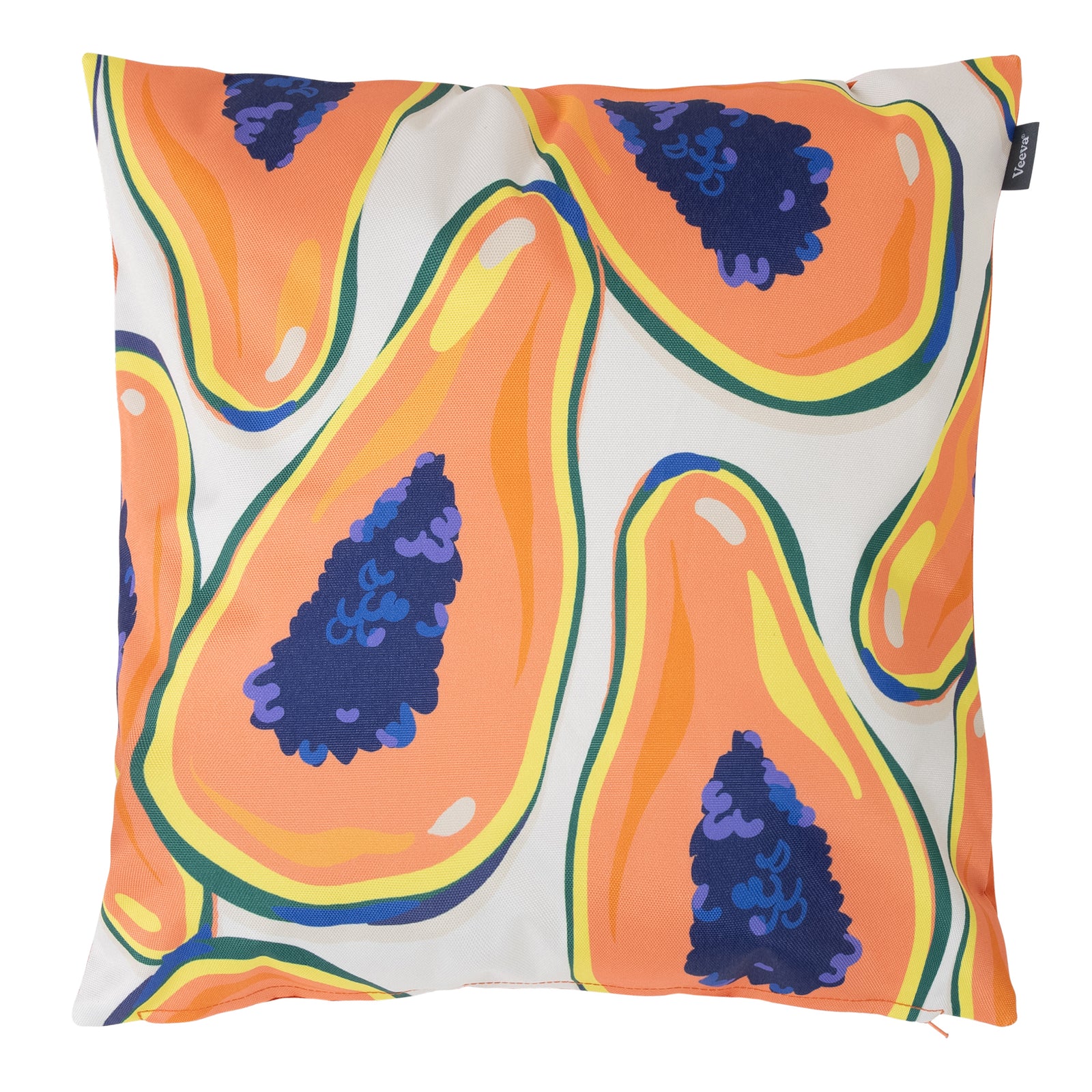 Fruity Prints Indoor Set Of 4 Outdoor Cushions - Collection Three