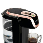 Cooks Professional Digital Hot Water Dispenser Instant Kettle Fast Boil Energy Saving 2600w 2.5l  Black & Rose Gold