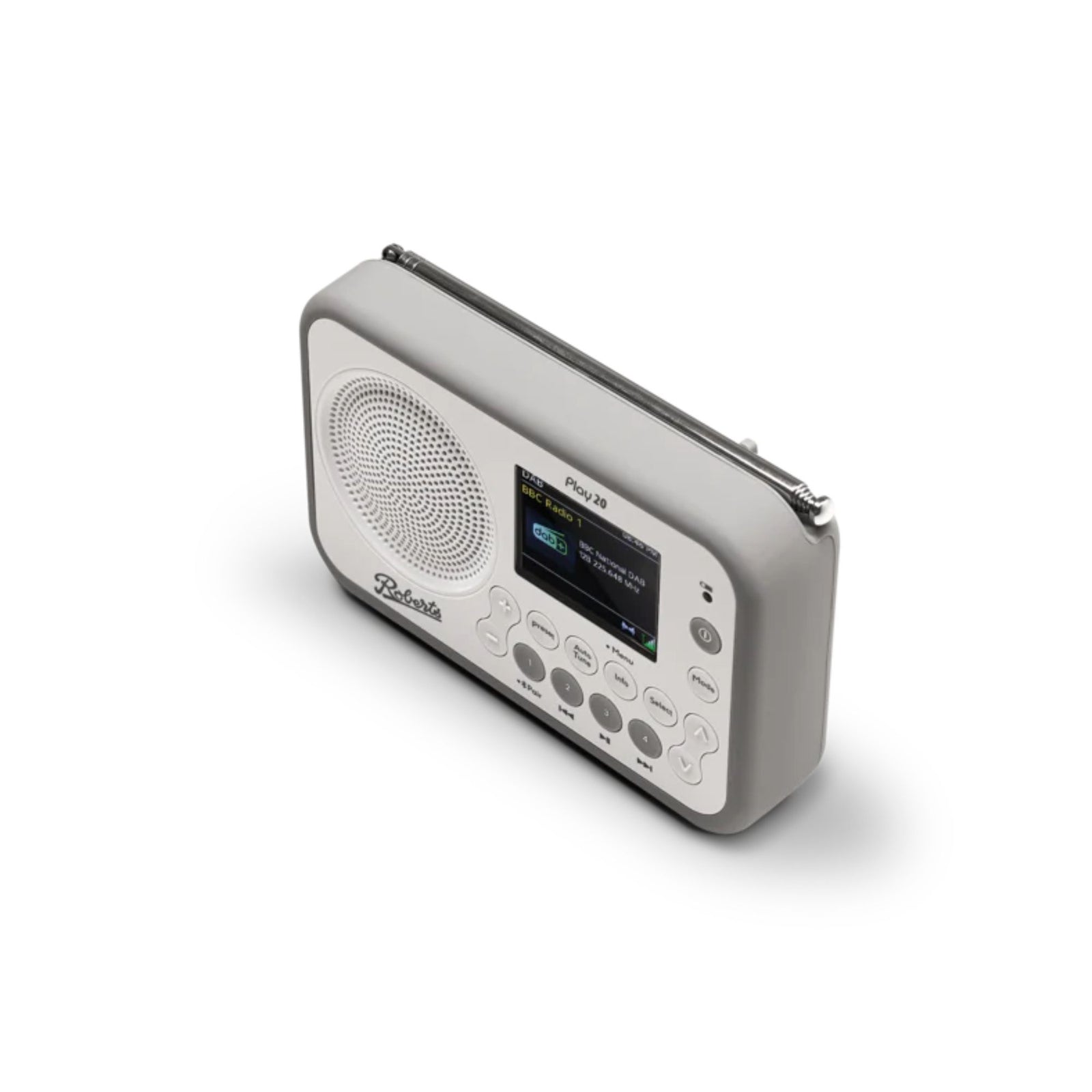 Play20 Portable Dab/dab+/fm Digital Radio | White