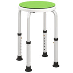 360 Degree Swivel Shower Stool With Non-slip Feet | One Size | Green