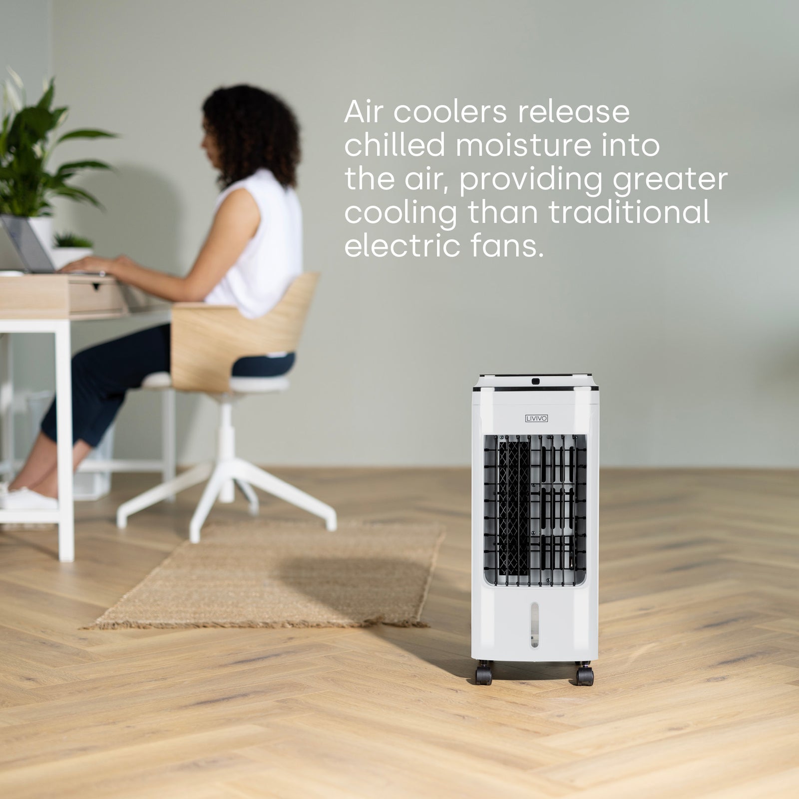 Portable Air Cooler 4l - White