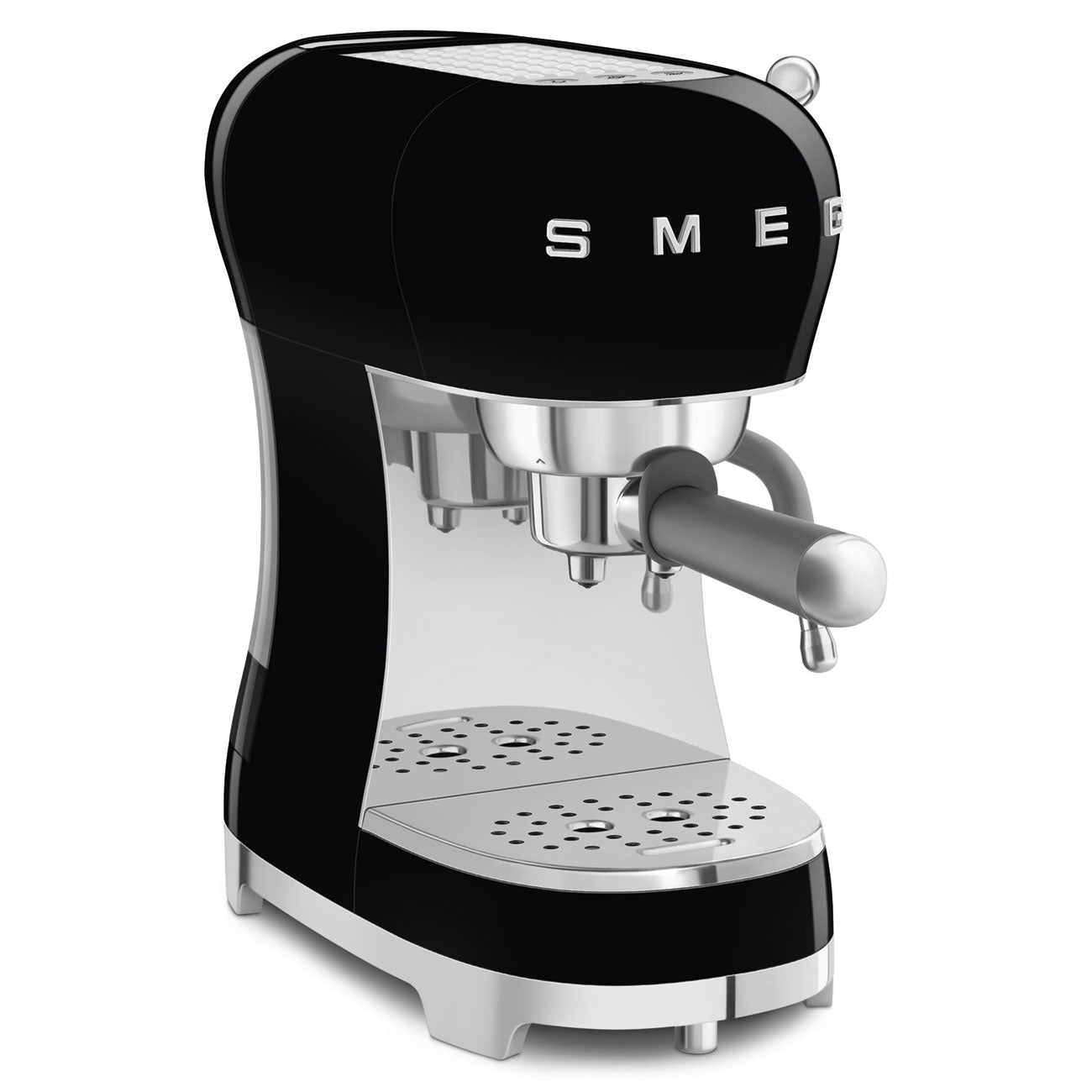 Ecf02 Espresso Coffee Machine With Steam Wand | Black