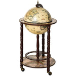 Retro Style Mini Bar, Globe Cabinet