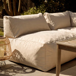 Tetra Outdoor Recliner Sofa Section | Beige