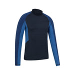 Mens Cove Recycled Long-sleeved Rash Guard | Medium | Navy Blue