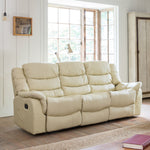 Almeira 3 Seat Recliner Sofa | 3 | Cream