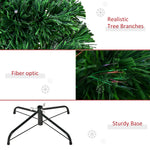 4/5ft Pre-lit Optic Christmas Tree Holiday Decor | 4ft | Green