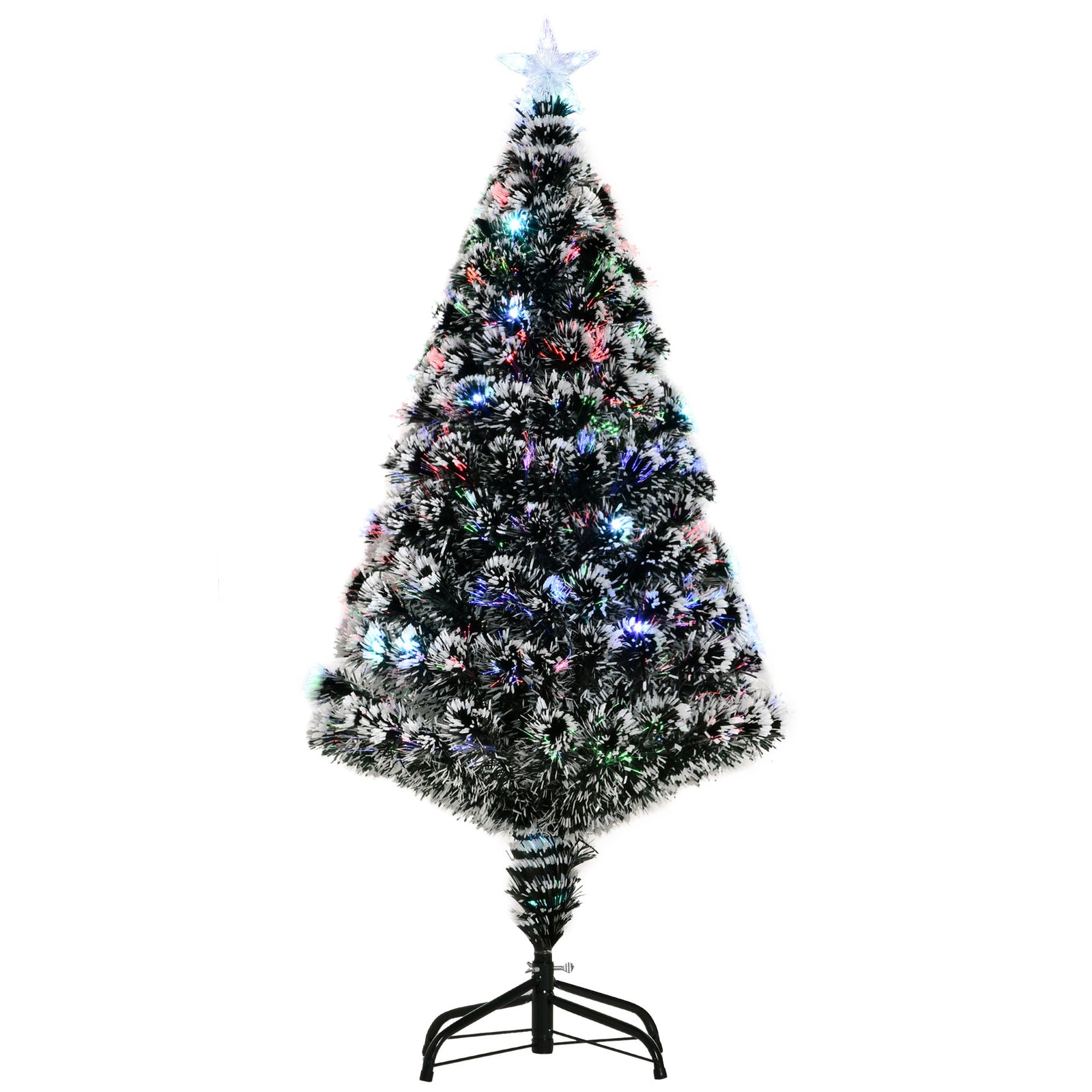 3/4ft Artificial Prelit Christmas Tree With Optic | 4ft | Green