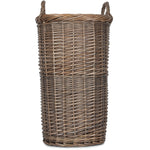 Wicker Antique Wash Umbrella Stand | Large | Brown