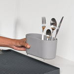 Large Recycled Draining Rack - Dark Grey Kitchen Dish Drainer  - Made in the UK