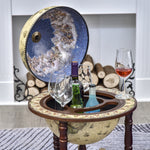 Retro Style Mini Bar, Globe Cabinet