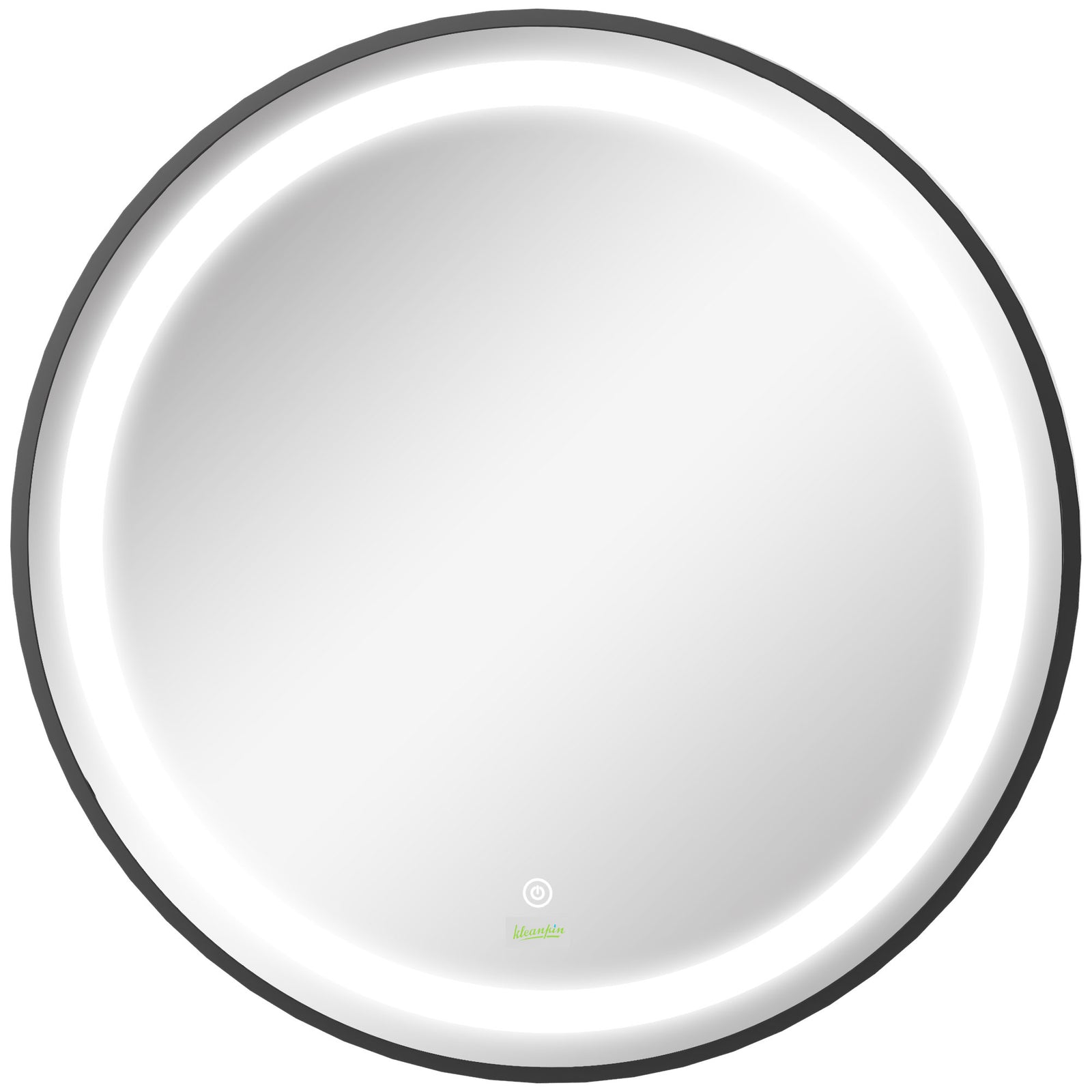 Wall Mounted Round Led Bathroom Mirror 3 Light Colours