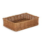 Double Steamed Storage Wicker Tray | Small | Brown