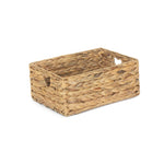 Shallow Water Hyacinth Storage Basket | Large | Brown