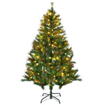 5/6ft Pre-lit Spruce Tree, Holiday Décor, Stand | 5ft | Green