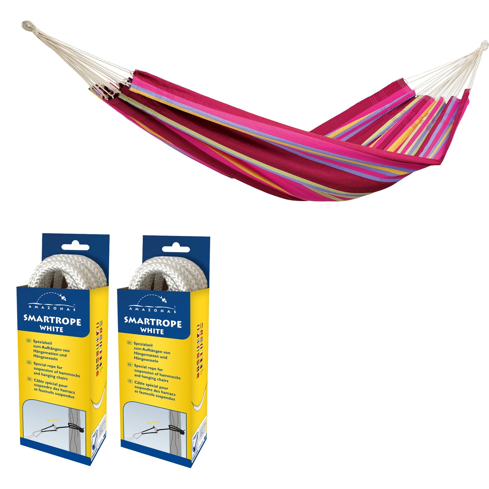 Barbados Hammock Hanging Set Grenadine