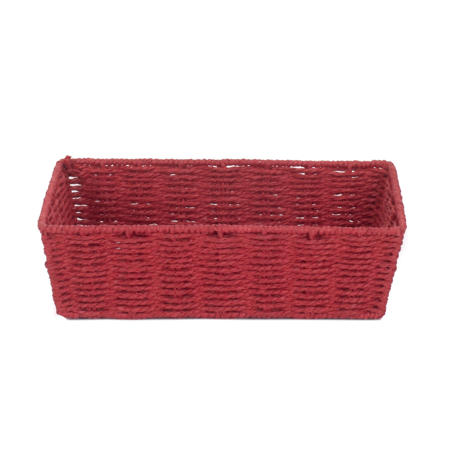 Red Paper Rope Tray | Small | Red