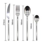 Cutlery Sets Stainless Steel 32 Piece Set Forged Handle