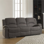 Marldon 3 Seat Electric Reclining Sofa | 3 | Dark Gray