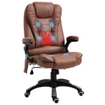 Reclining Chair W/ Heating Massage | Brown