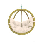 Globo Hammock Single Seater Egg Hanging Chair Set - Natura