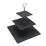 3 Tier Cake Stand Slate Wedding Tiered Pastry Serving