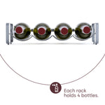 Modular Wine Rack - Matt Grey