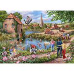 Doggy Paddle, 1000 Piece Jigsaw Puzzle