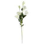 70cm Grey Glass Vase Artificial Orchids And Roses