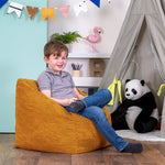 Kids Armchair Bean Bag | Yellow