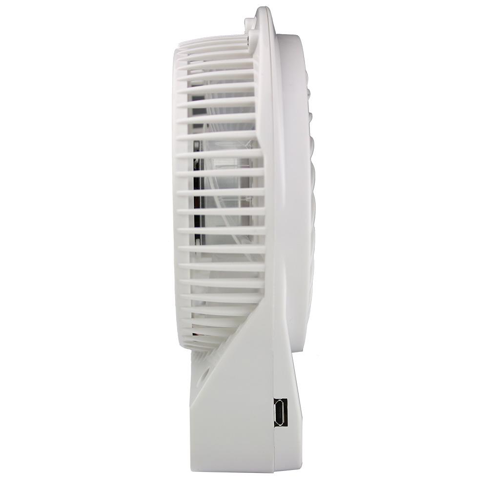 Mini Fan, Rechargeable,  8 Hour Run, 3 Levels, Quiet