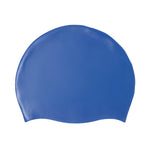 Childrens/kids Silicone Swim Cap | One Size | Blue