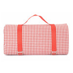 Red And White Gingham Picnic Blanket