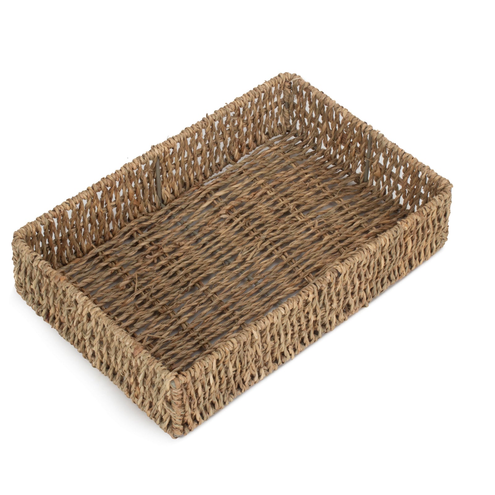 Rectangular Seagrass Serving Tray | Small | Green