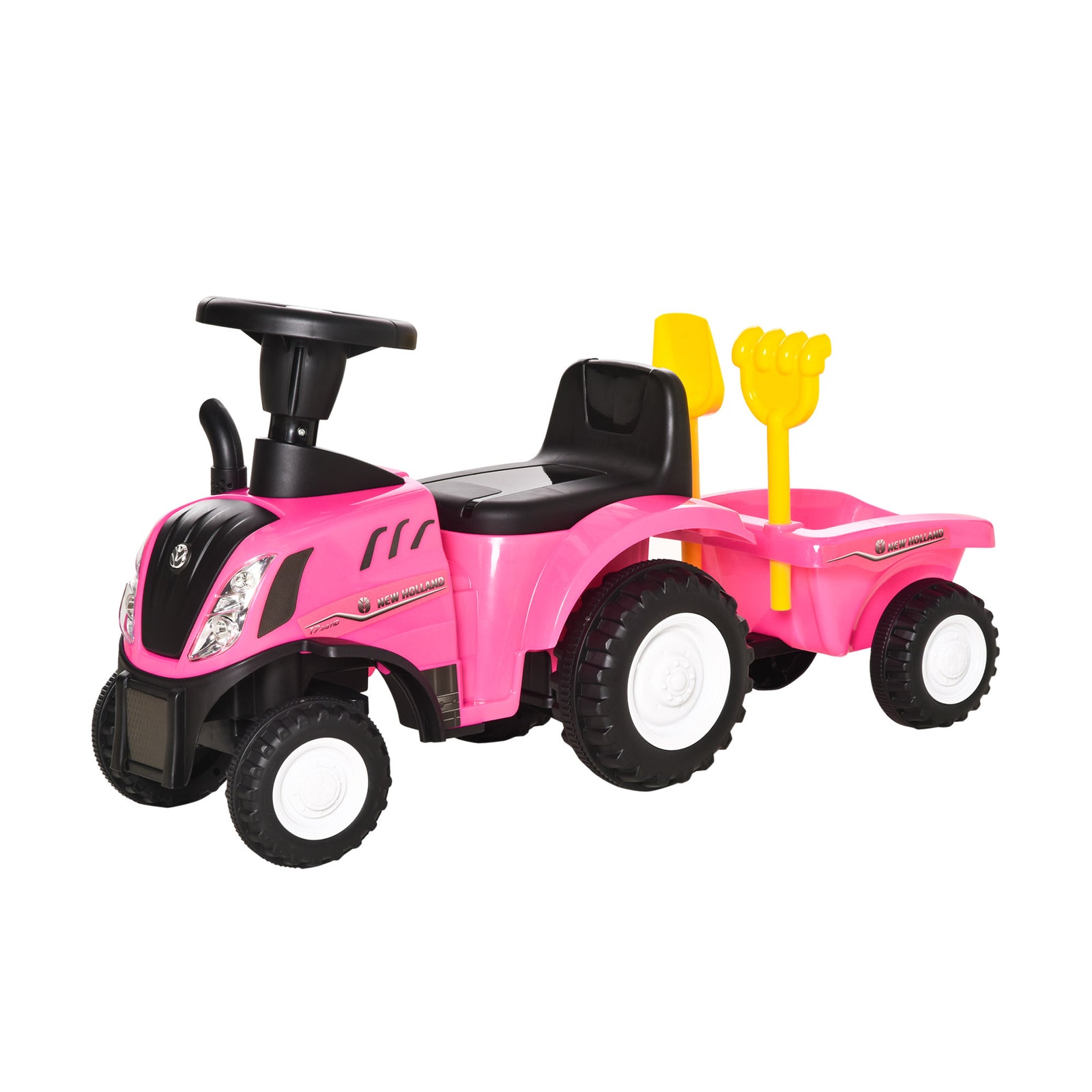 Ride On Tractor Toddler Walker Foot To Floor Slider 12-36 Months | Pink