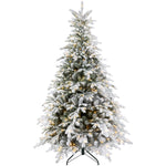 5/6ft Christmas Tree, Snow Branches, Led Lights | 6ft | Green