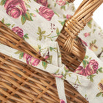 Wicker Butchers Shopping Basket | Pink