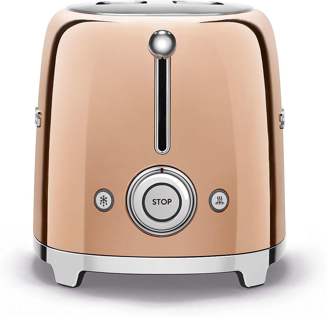 Tsf01 Retro 2 Slice Toaster | Gold