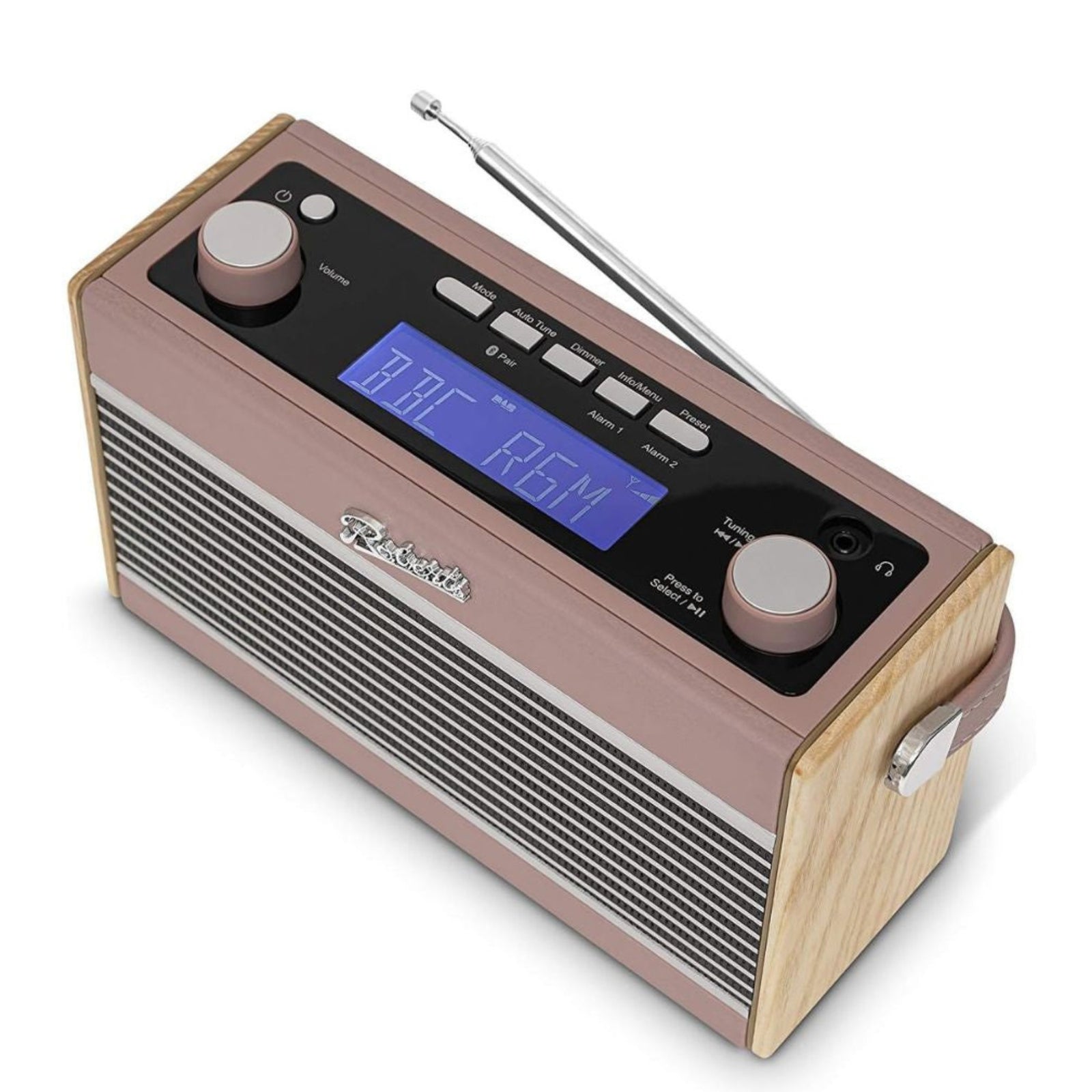 Rambler Bt Stereo Bluetooth Dab/dab+/fm Radio | Pink