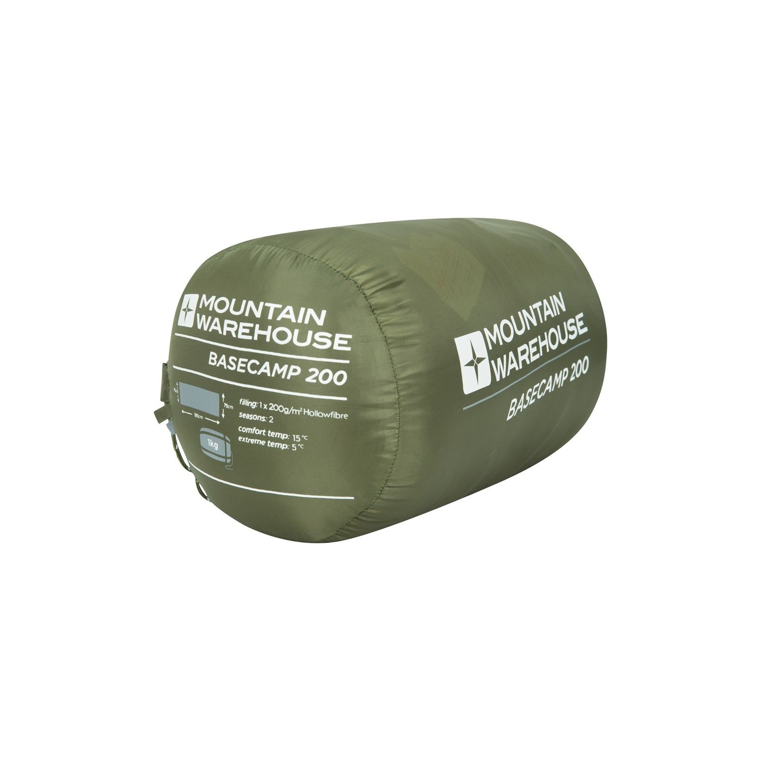 Basecamp 200 Summer Sleeping Bag | One Size | Green