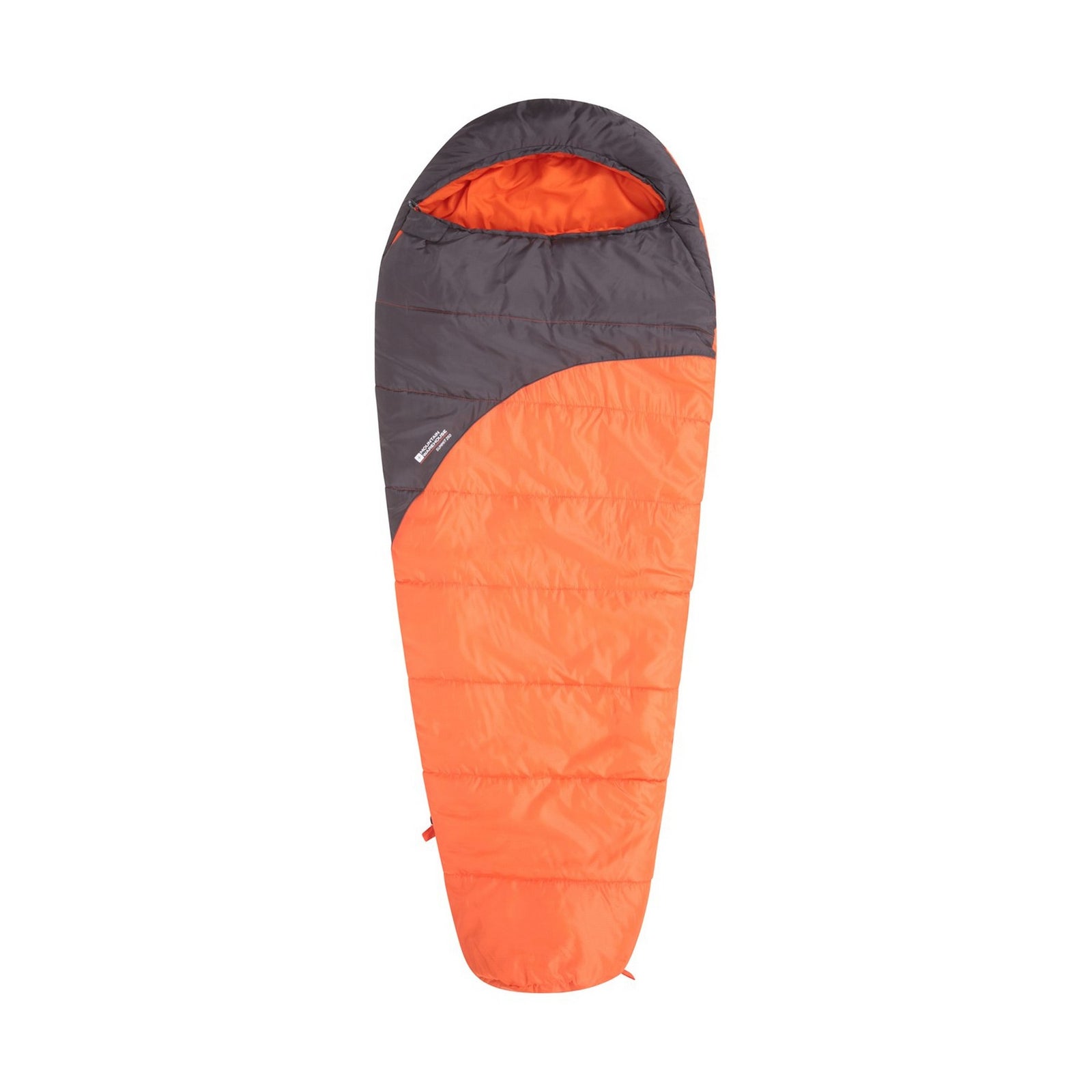 Unisex Adult Summit 250 Right Zip Winter Mummy Sleeping Bag | One Size | Orange