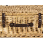 Wicker Buff 51cm Picnic Basket | Brown