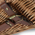 Wicker 35cm Light Steamed Picnic Basket | Brown