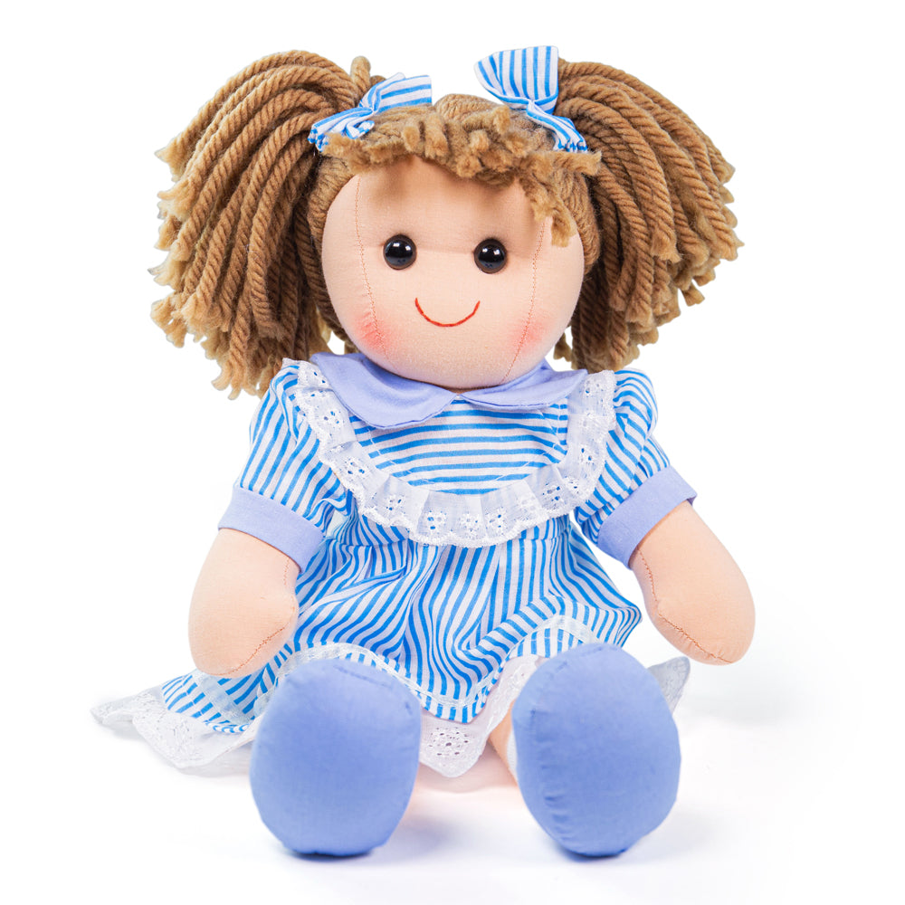 Amelia - Large Soft Plush Ragdoll, 38cm Tall