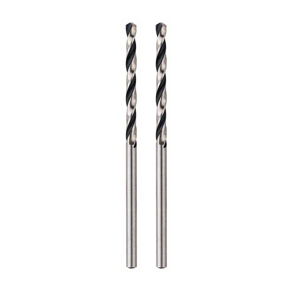 Point Teq Twist Hss Drill Bit (pack Of 2) | One Size | Black